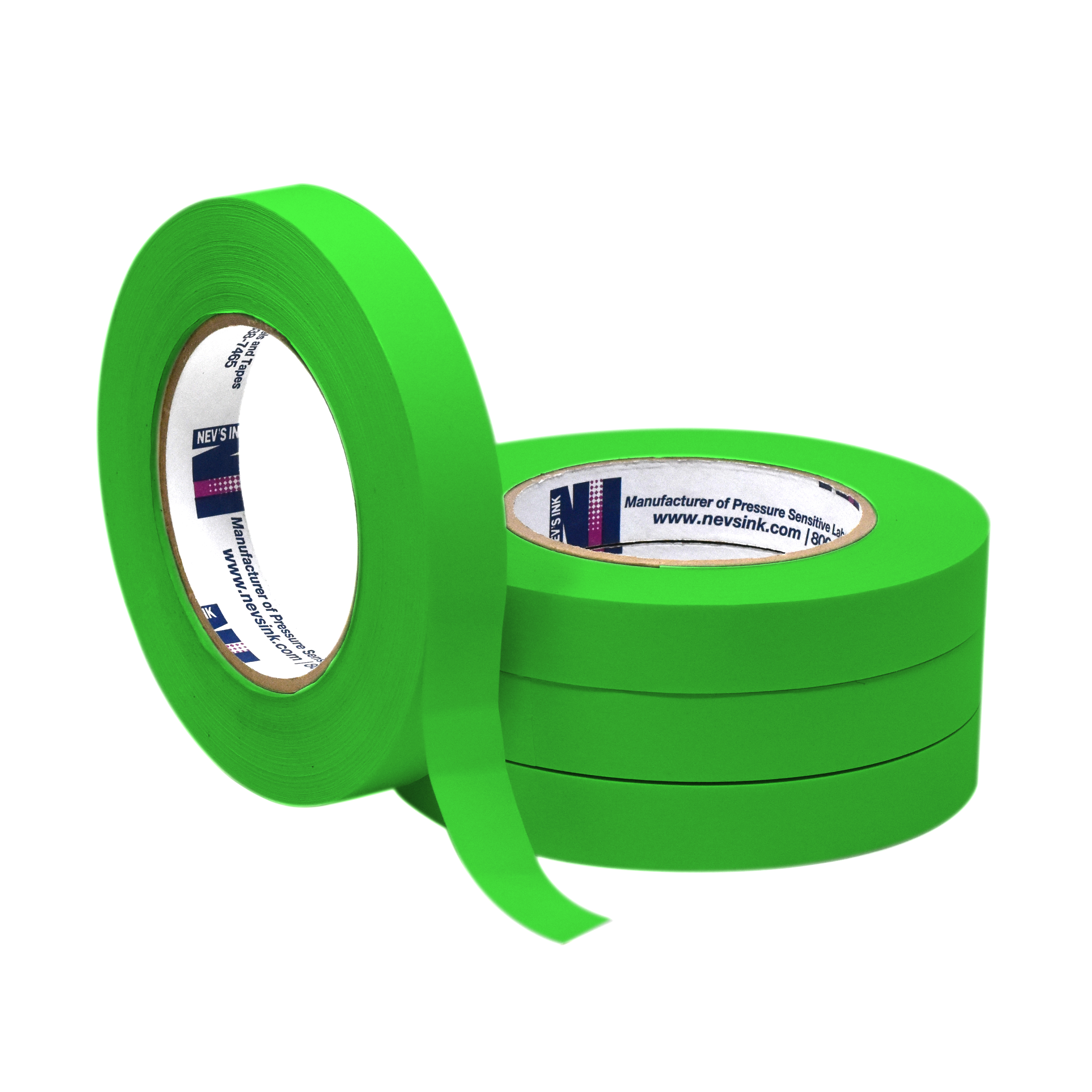 Green Labeling Tape 3/4" Wide x 60yd Box of 4 product image
