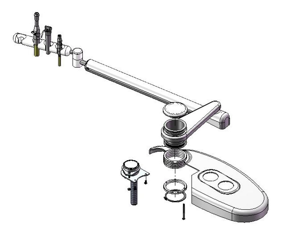 Telescopic Vacuum Arm Subassembly - Field Upgrade product image