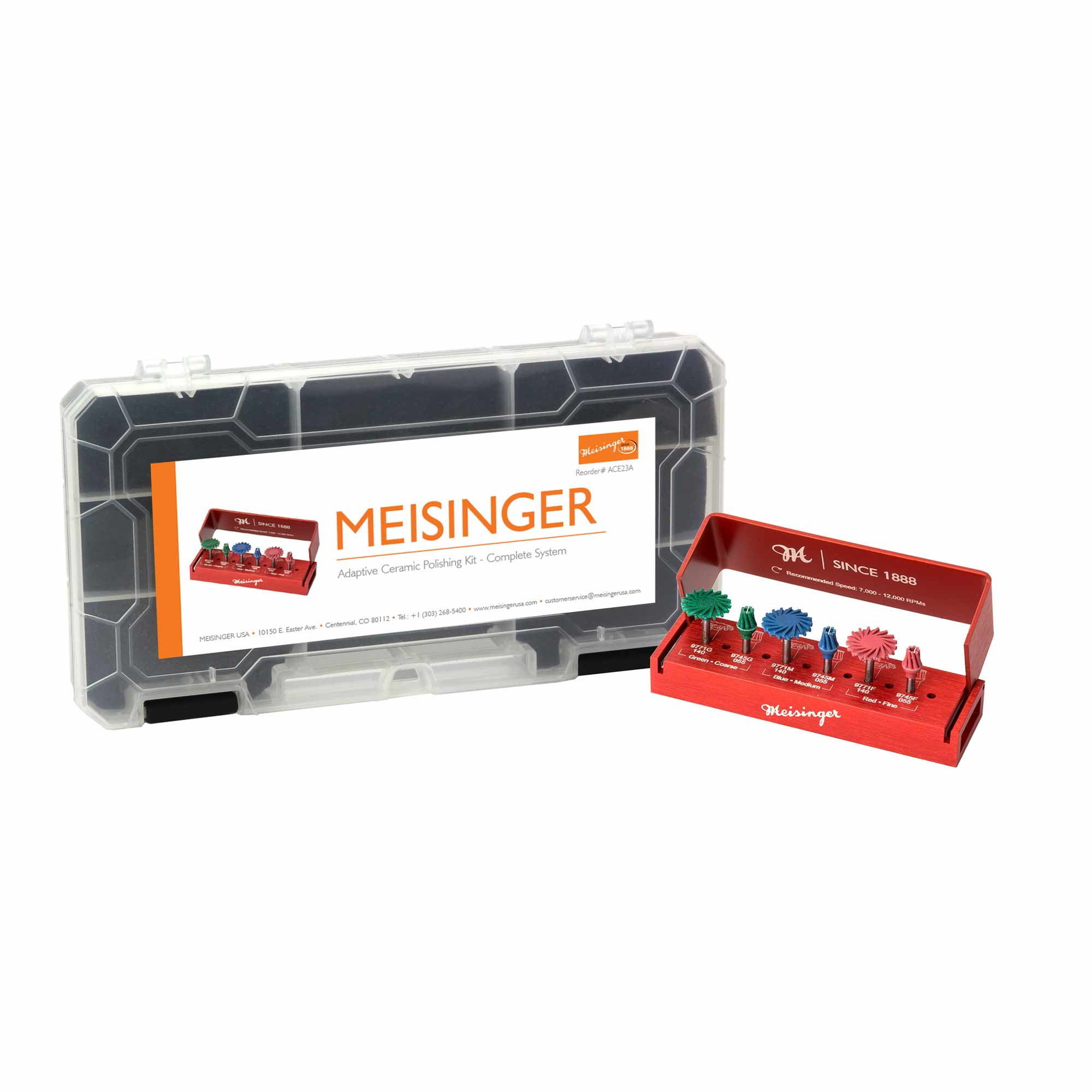 Meisinger Polish Kit Adaptive Ceramic Assortment Set Ea product image