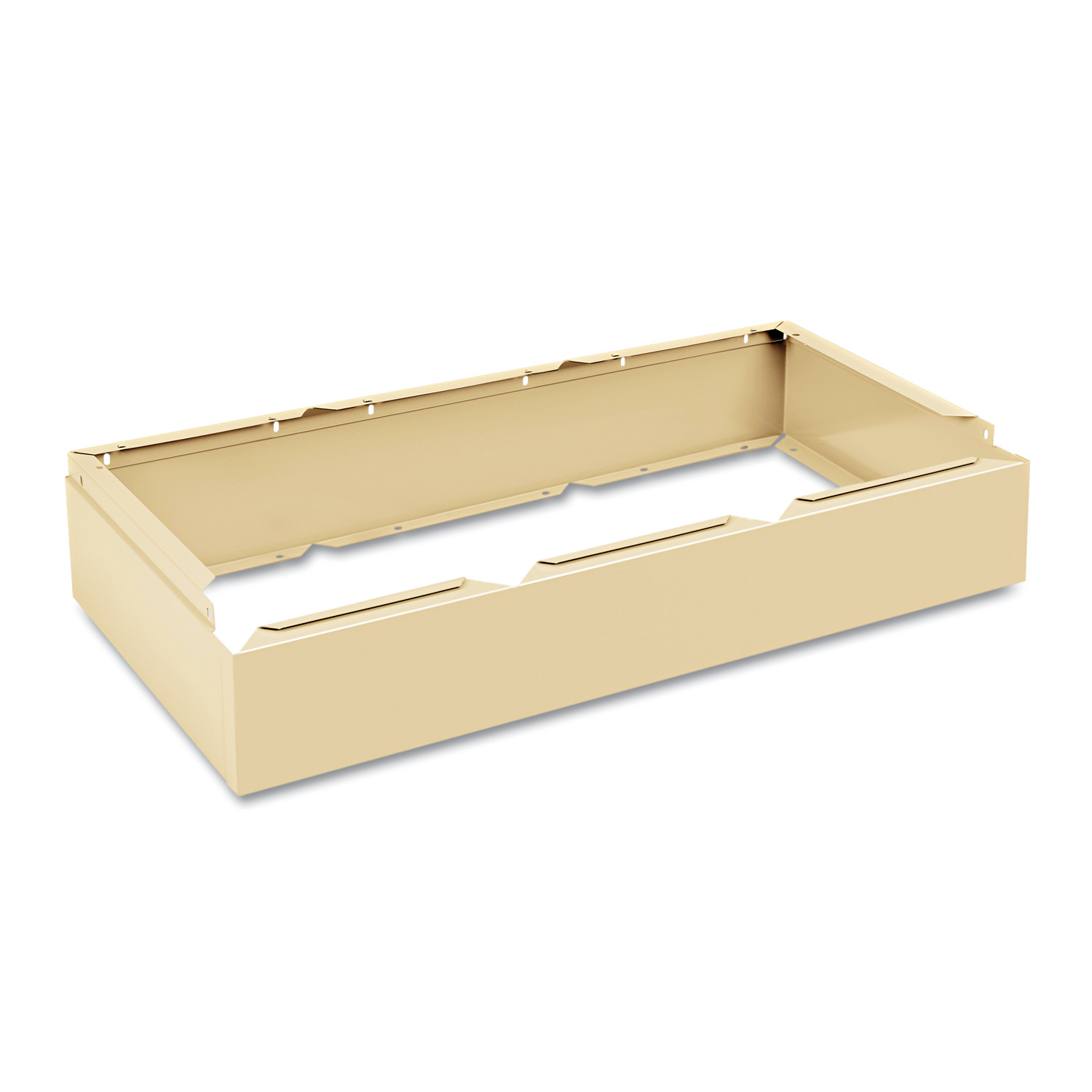 Tennsco Three Wide Closed Locker Base  Sand 36W x 18D x 6H product image