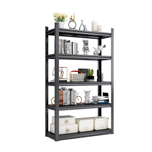 5 Tier Metal Shelves Black product image