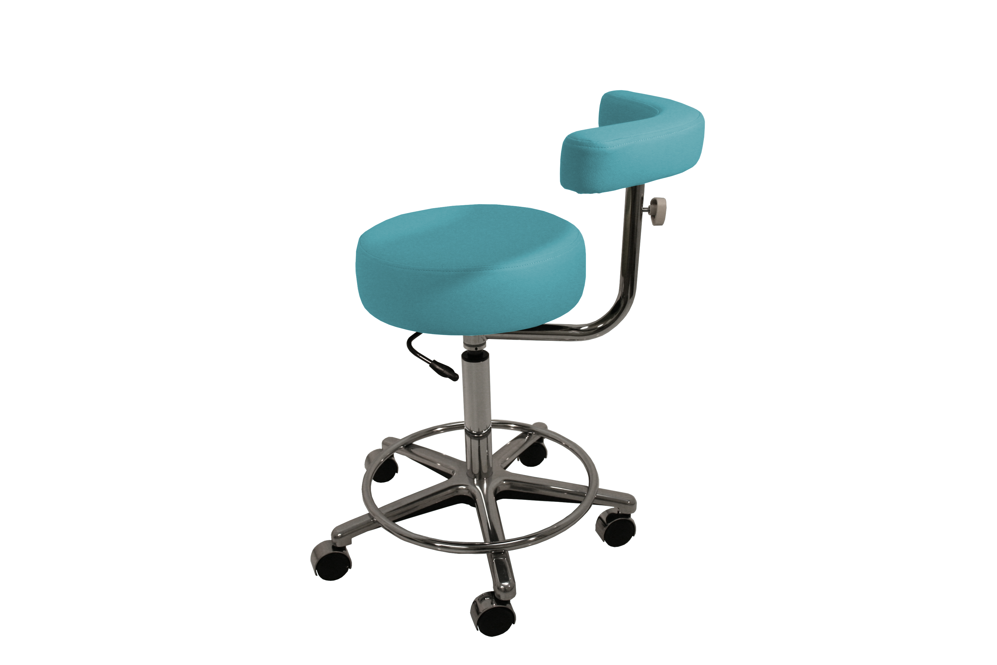 Model BOS256 Vinyl Standard Foam Assistant Stool 22" to 30" product image