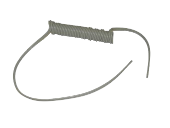 Syringe Tubing 2 Hole Coiled Gray product image