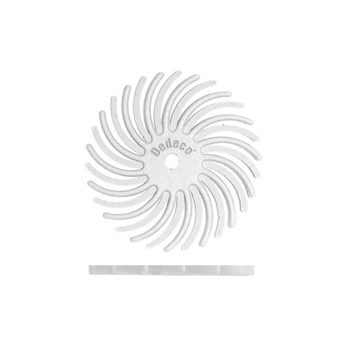 Sunburst Finishing & Polishing Abrasive Radial White 12/Pk product image