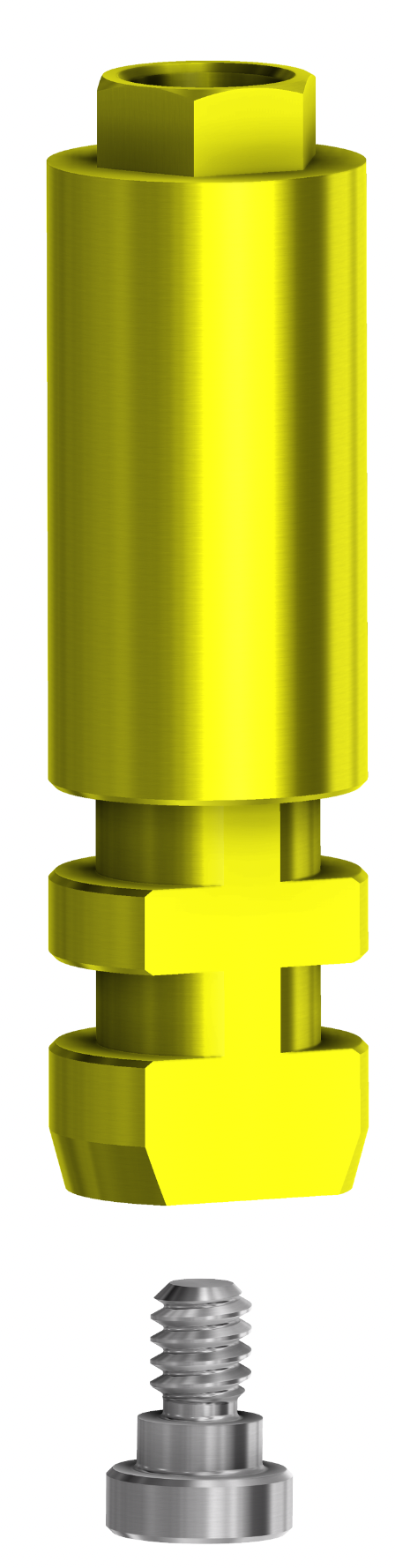 Digital Analog NP External Hex BH Anodized Yellow product image