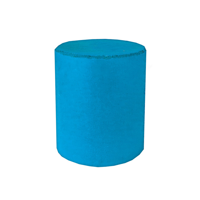 Rubberized Abrasive Cone - Cylinder 1" x 7/8" - Blue X/F S/C product image