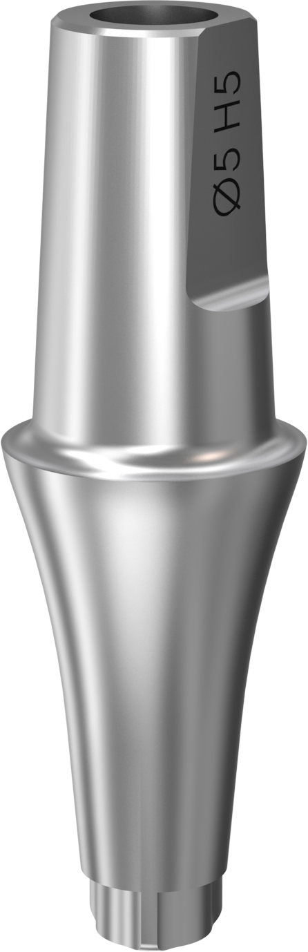 Kontact Non scalloped Straight Standard Abutment  Ø5.0mm H 05mm product image
