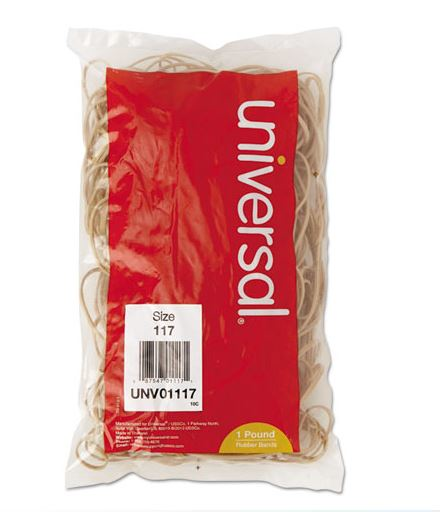 Universal Rubber Bands Size 117 7 x 1/8 1lb Pack product image