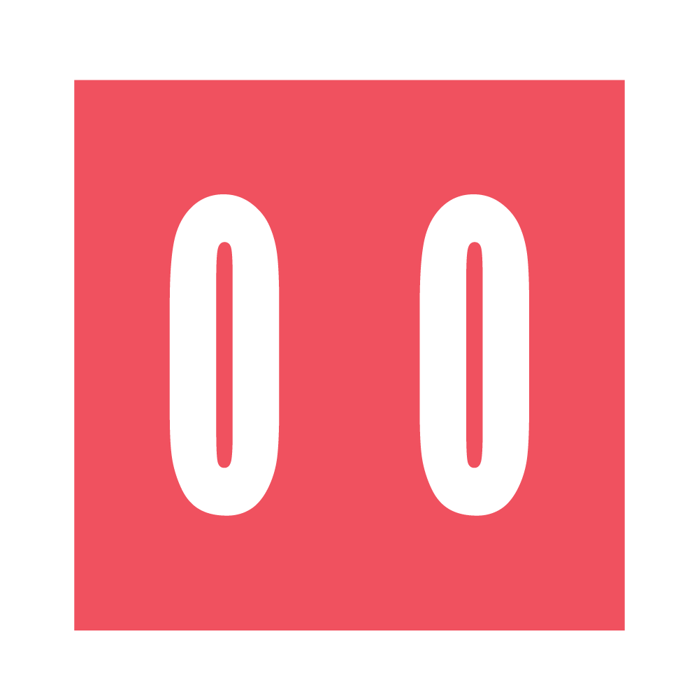 Ames Filing Labels Large Number 0 1/Roll product image