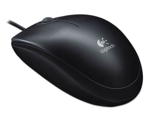 Logitech B100 Optical USB Mouse Black product image