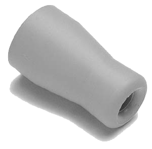 Saliva Ejector Tips Push-on and Threaded Screw-on Grey singles - Saliva Ejector Tips Push-on and Threaded Screw-on Grey singles - Image 1