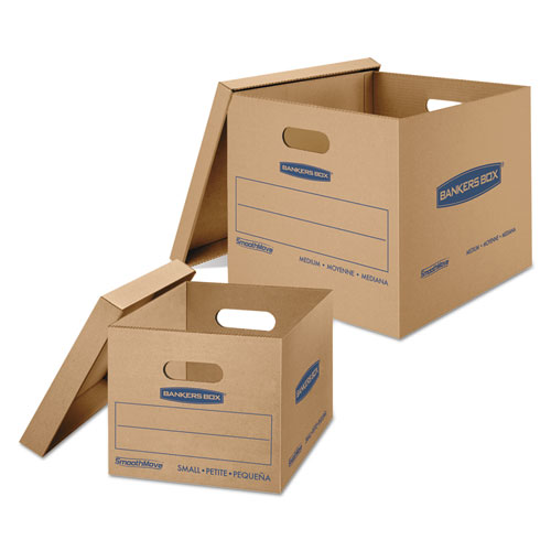 Bankers Box® SmoothMove™ Small Kraft Moving Kit Carton of 12 product image