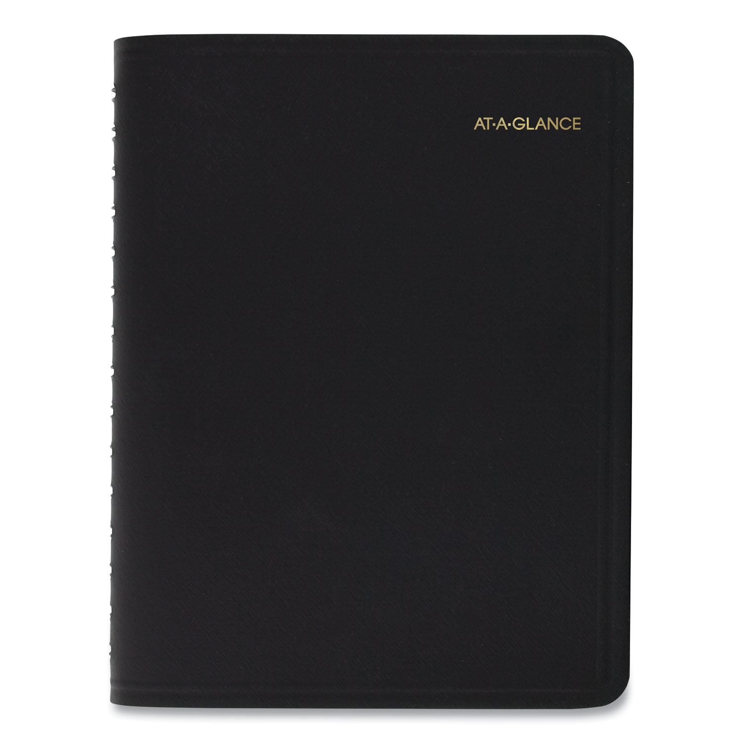 Four-Person Group Daily Appointment Book 11 x 8 Black Cover 12-Month Jan to Dec 2025 product image