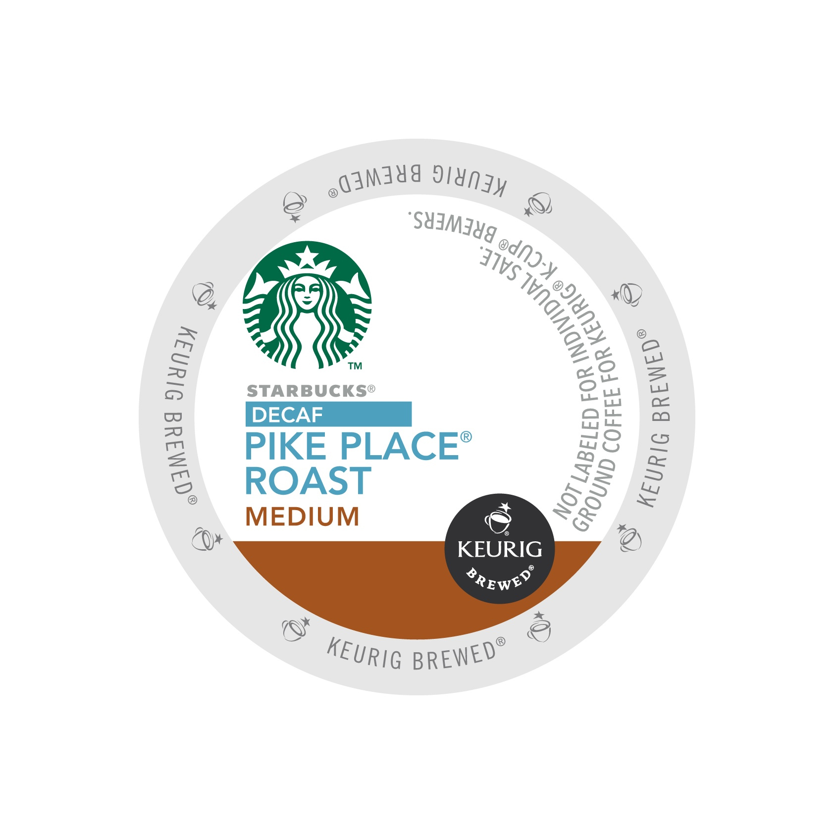 Starbucks Coffee Decaf Pike Place K-Cup 24/Bx product image