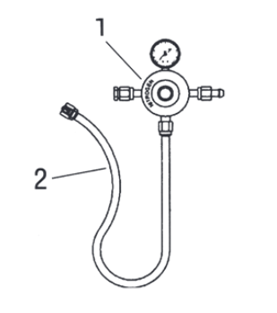 Nitrogen Hose 3ft product image