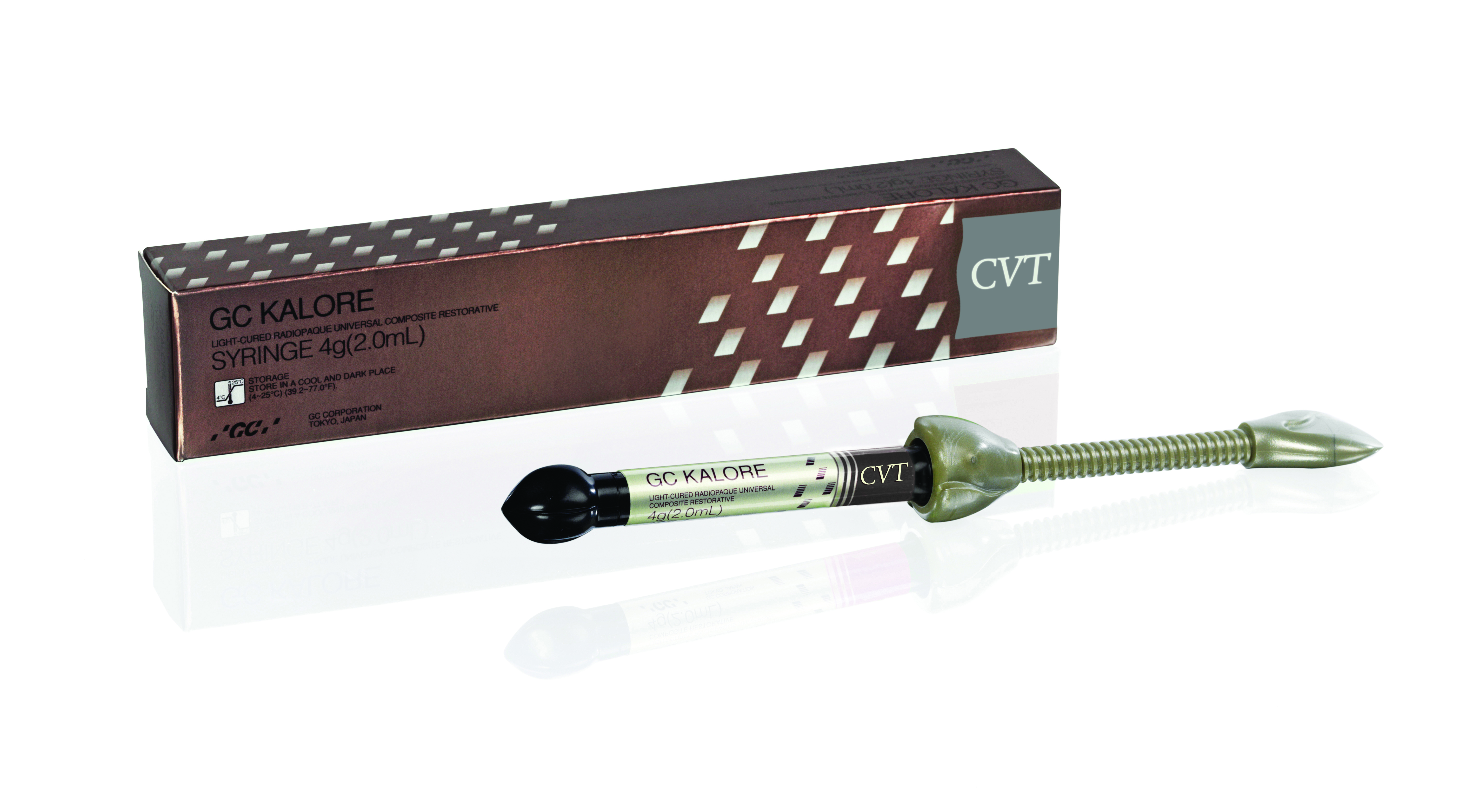 GC Kalore Universal Composite CVT Translucent 2.0mL Syringe Refill product image