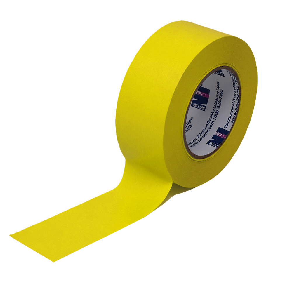 Yellow Labeling Tape 2" Wide x 60yd Box of 1 product image