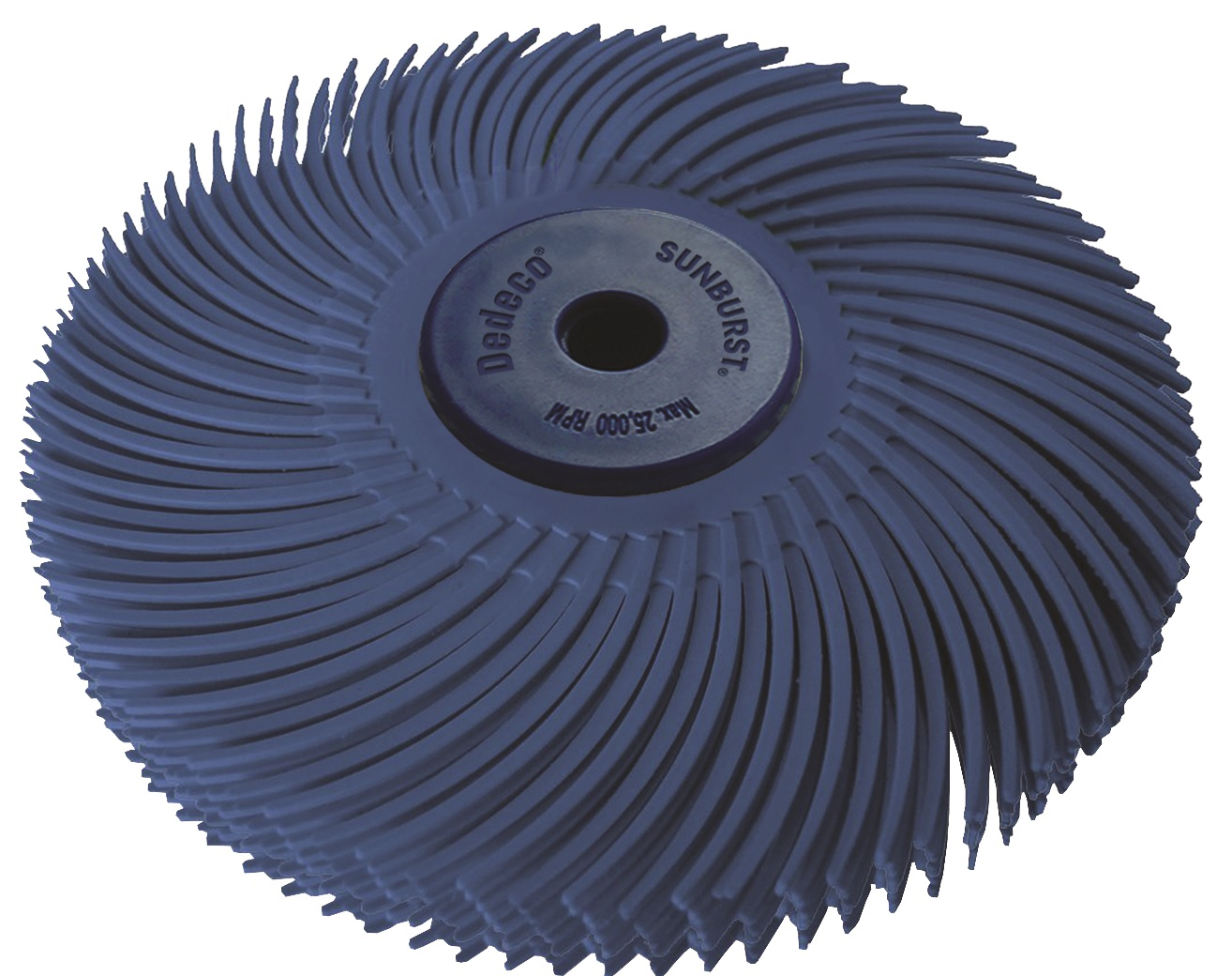 Sunburst Finishing & Polishing Abrasive Wheel Blue Ea image