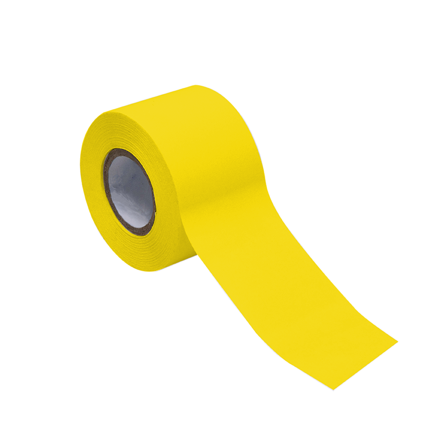 Yellow Labeling Tape 1-1/2" Wide x 500" Box of 2 product image