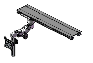 UL 550 Paralink Monitor Mount Inverted 28" Track Slider 1" Extension product image
