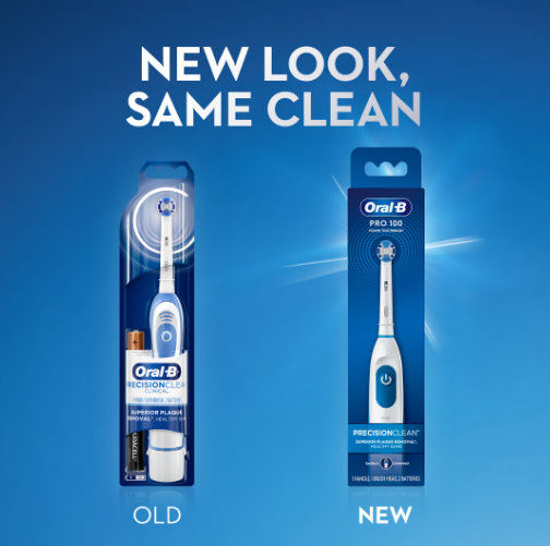 Oral-B Pro 100 Precision Clean Battery Toothbrush | Benco Dental