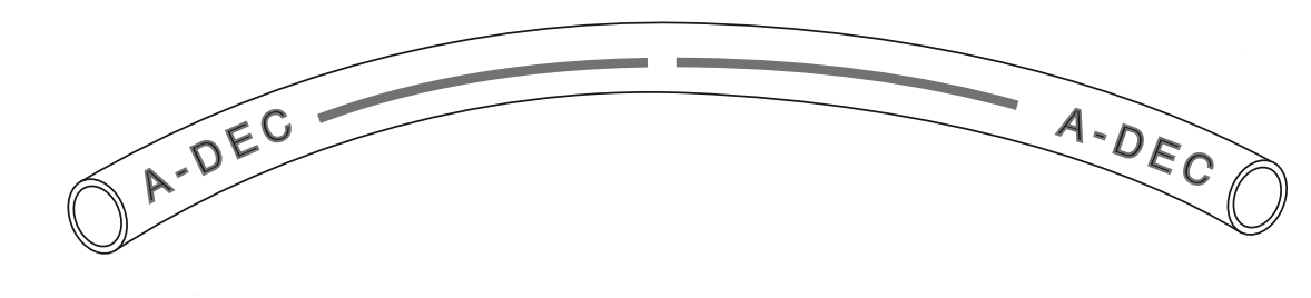 Yellow/Red 1/8" OD Urethane Tubing 10' product image