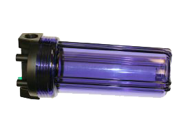 Filter Housing 3/4" Clear/Purple product image
