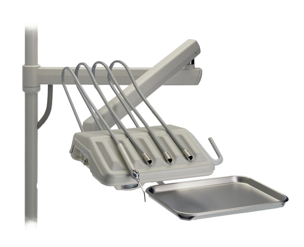 S-6300 3 Handpiece Automatic Euro 2" Post Mount Doctor’s System with Flex Arm product image