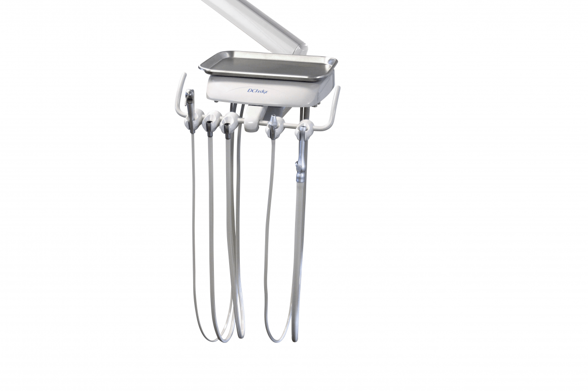 Edge Swing Mount Pole with Hygiene Dental Unit on Non-DCI Chairs Grey product image