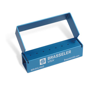 A703 Blue Aluminum Bur Block 8 HP product image