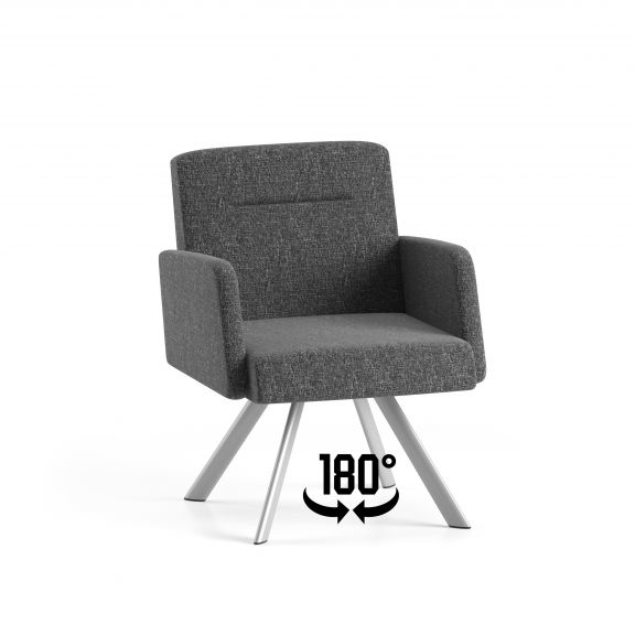 Willow Fully Upholstered Swivel Guest Chair Grade 2 product image