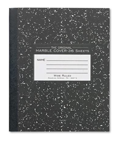 Marble Cover Composition Book Legal Rule 8-1/2 x 7 product image