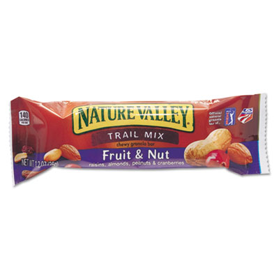 Nature Valley Chewy Trail Mix Granola Bar Fruit & Nut 1.2 oz. Bar Box of 16 product image