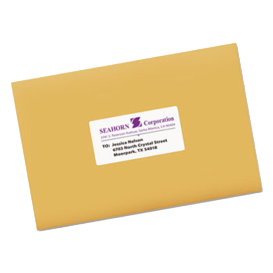 Avery® 954945 White Shipping Labels Laser/Inkjet 2" X 4" White Box of 2500 product image