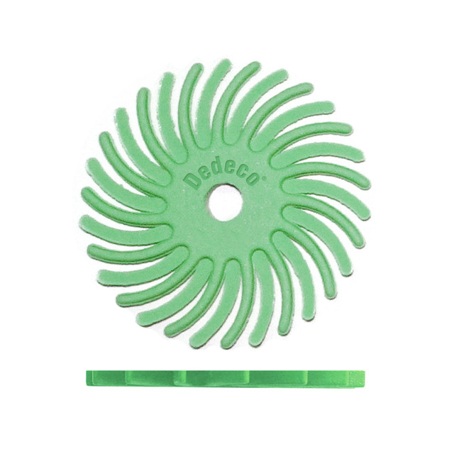 Sunburst 1" TC Discs Light Green 1 Micron (A/O) Box of 48 product image