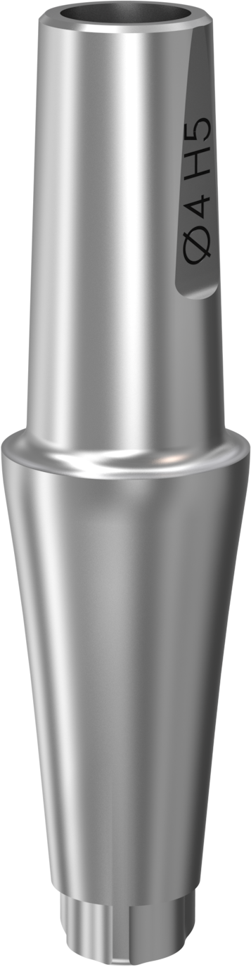 Kontact Non scalloped Straight Standard Abutment Ø4.0mm H 05mm image