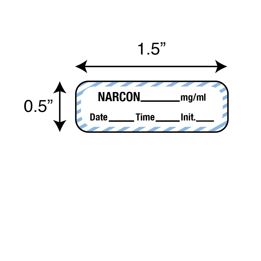 Anesthesia Labels - Narcan 1/Roll product image