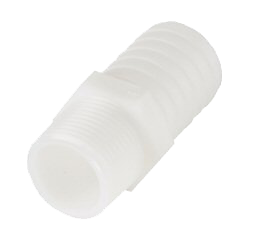 Plastic 1/2" MPT x 3/4" Barb Adapter product image