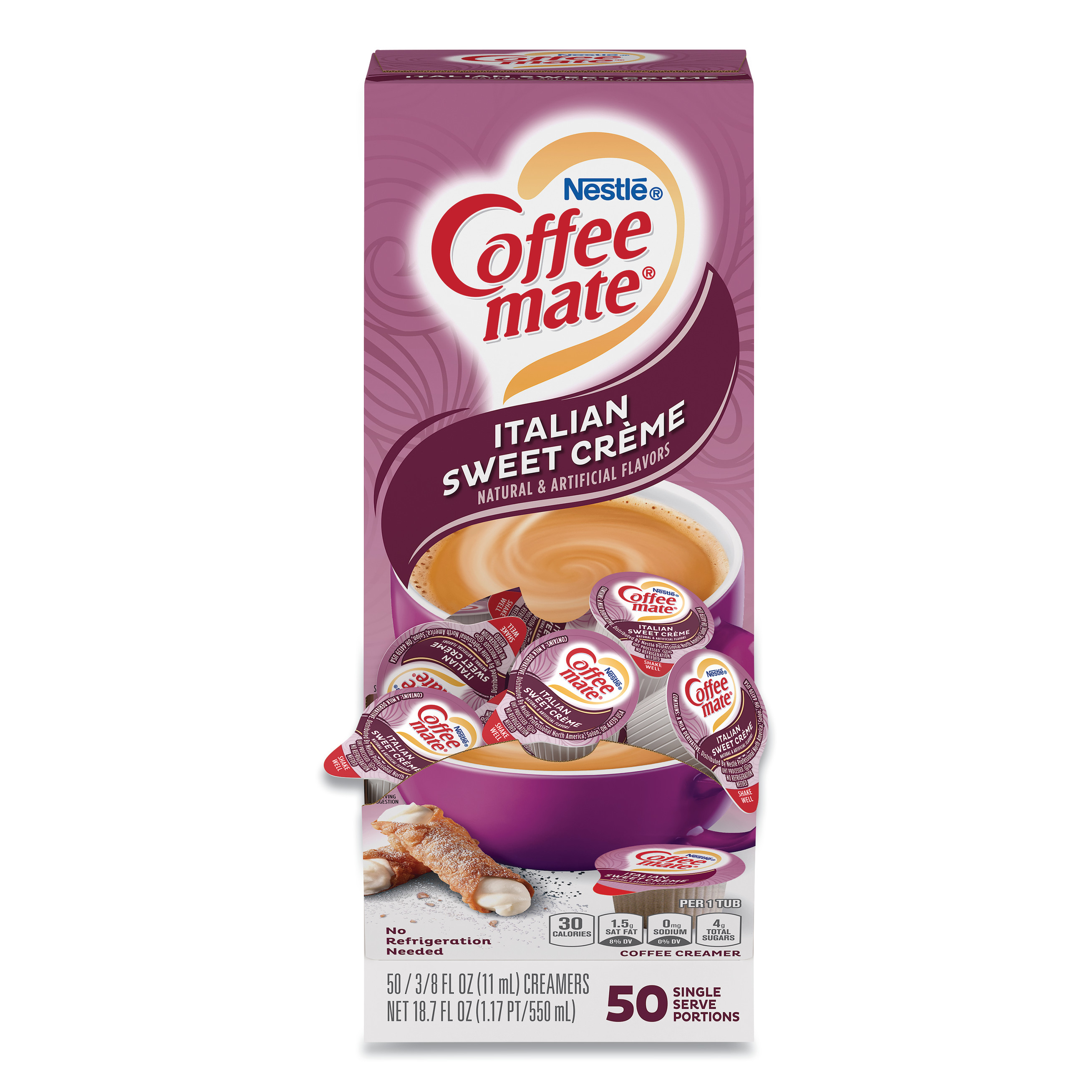 Coffee-mate® Italian Sweet Creme Coffee Creamer Singles Box of 50 product image