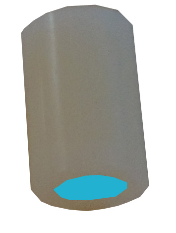 Bushing 1/2 x 1/4 x 3/4" Plastic product image