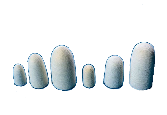 1" x 1/2" Felt Cone Pack of 12 product image