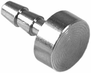 Tubing Plug 1/16 Barb Plug-Plated Pack of 10 product image