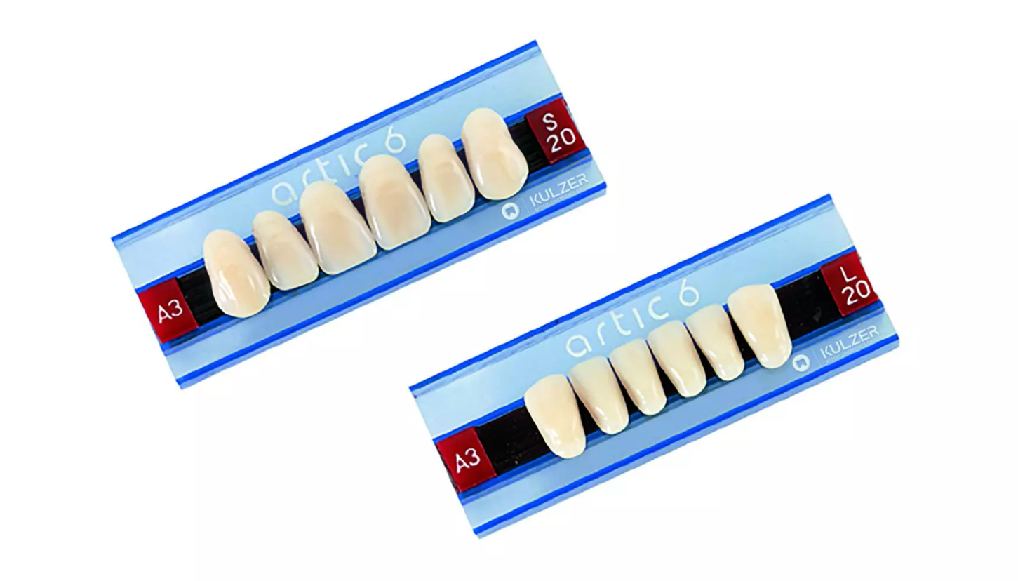 Artic Teeth A3 T10 Set of 6 image