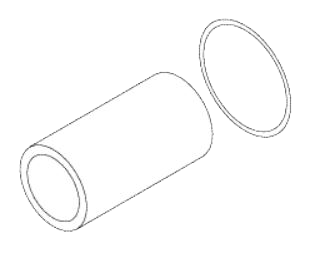 Replacement Filter Element ~1.56" OD x 2.96 product image