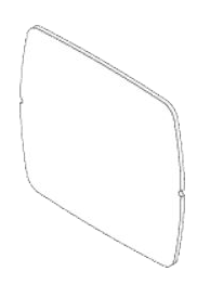 Clear Plastic Front Shield product image