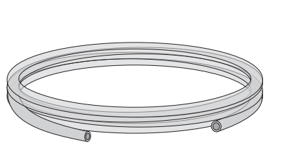 Drain Tubing Clear PVC 1/2” ID – 3 Feet product image