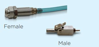 Laboratory Stopcock Male Quick Disconnect image