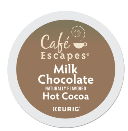 Cafe Escapes Milk Chocolate Hot Cocoa K-Cups 24/box 24/Bx product image