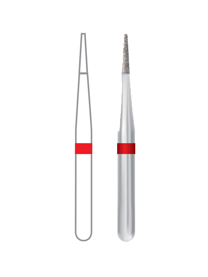 Diamond Bur Friction Grip Fine ET4-010F 5/Pk product image