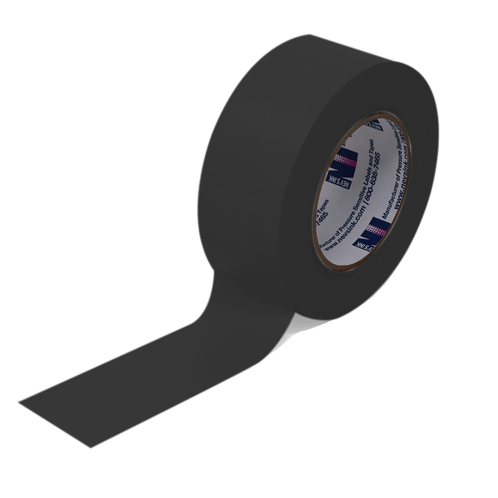 Black Labeling Tape 2" Wide x 60yd Box of 1 product image